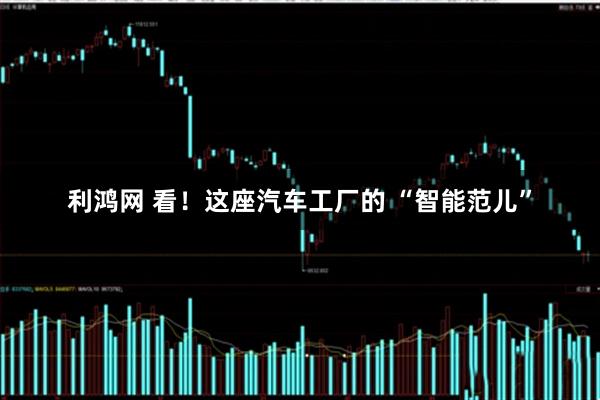 利鸿网 看！这座汽车工厂的 “智能范儿”