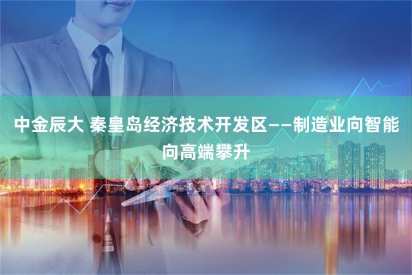 中金辰大 秦皇岛经济技术开发区——制造业向智能向高端攀升