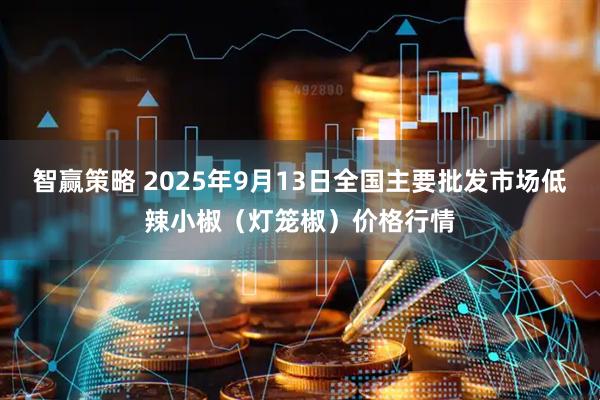 智赢策略 2025年9月13日全国主要批发市场低辣小椒（灯笼椒）价格行情